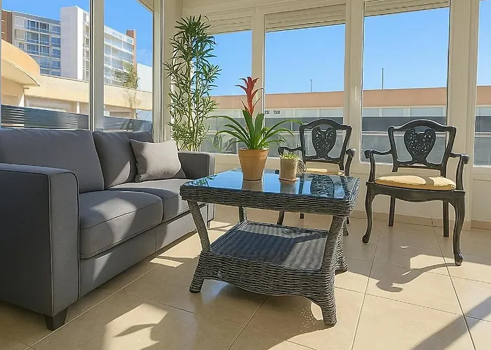 Moderno Junto A La Playa Ideal Familias 아파트 *